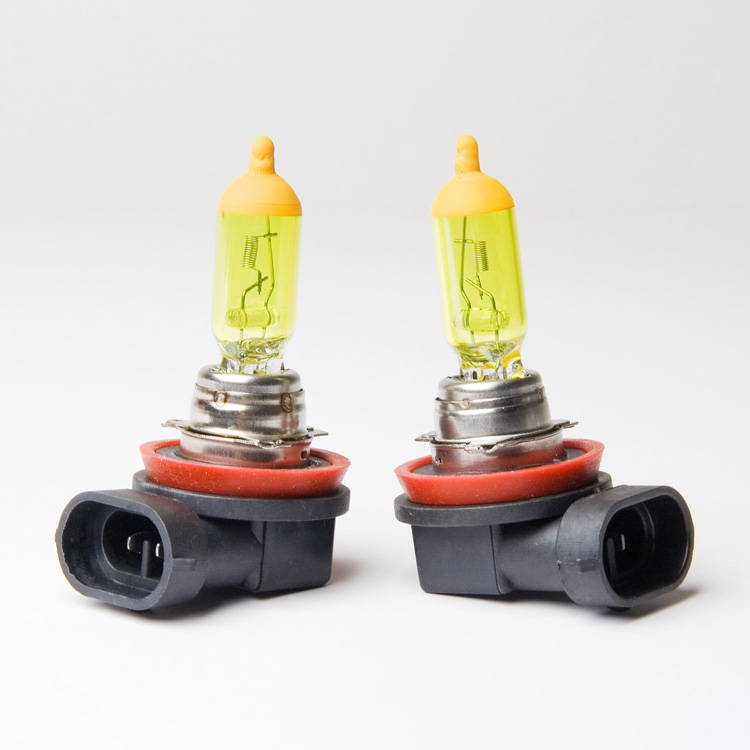 Nokya 2500K Yellow H11 Nok7618 55W Two Bulbs Fog Light Replace Upgrade Lamp OE